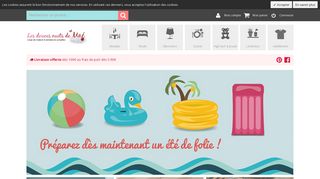 Les douces nuits de Maé, boutique e-commerce