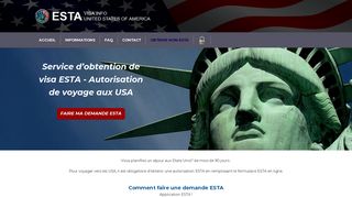 Les démarches pour une demande d’Esta