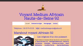 Votre marabout africain en Hauts de Seine