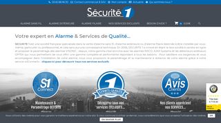 Sécurité1, Expert en matériels de sécurité