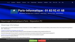 Dépannage informatique à Paris à domicile