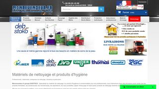 Tous les produits et matériels pour la proprété
