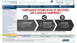 CHR Restauration : matériel pour les restaurants