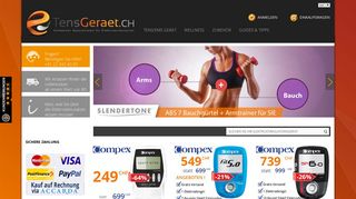 Electrostimulateurs en Suisse boutique en ligne