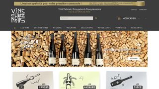 Vinscheznous.com, boutique de vins