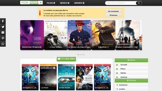 VoirFilms1, site pour le streaming de films