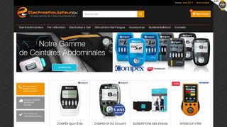 Vente en ligne d’appareils d’électrostimulation