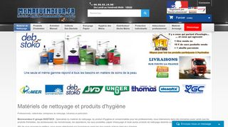 Tous les produits et matériels pour la proprété