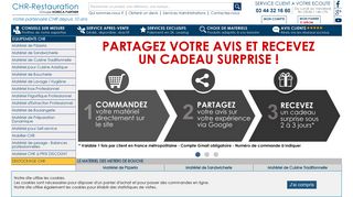 CHR Restauration : matériel pour les restaurants