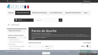 Parois de douche sur mesure et pas chères