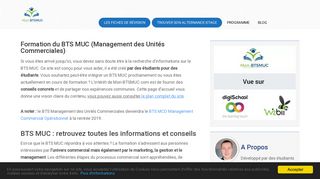 Informations et conseils sur le BTS MUC