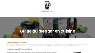 Acheter un blender de cuisine moins cher