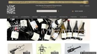 Vinscheznous.com, boutique de vins