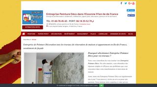 Votre entreprise de peinture à Mennecy