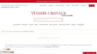 Boutique de vente en ligne d’objets en Daum