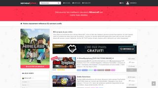 Guide pour choisir un serveur minecraft