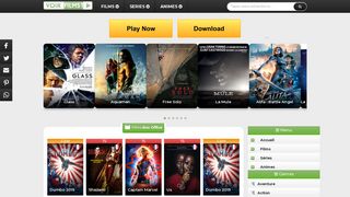 VoirFilms1, site pour le streaming de films