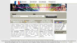 Annuaire colonel, le bonus web des internautes