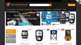 Vente en ligne d’appareils d’électrostimulation