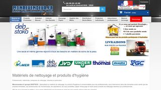 Tous les produits et matériels pour la proprété