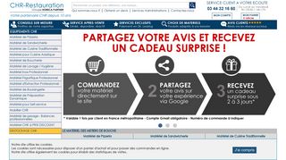 CHR Restauration : matériel pour les restaurants