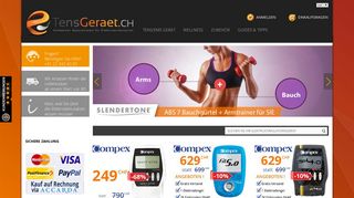 Electrostimulateurs en Suisse boutique en ligne