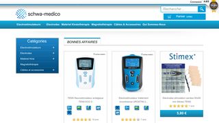 Schwa Medico, vente en ligne d’électrostimulateurs