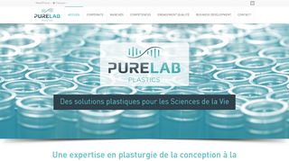 PureLab Plastics, expert en plasturgie médicale