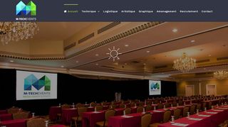 Event et planning avec m-tech events
