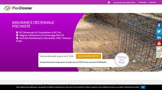 Sociétés d’assurance décennale pisciniste