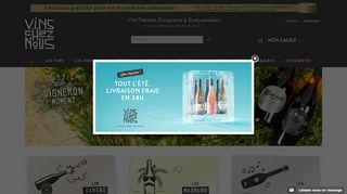 Vinscheznous.com, boutique de vins