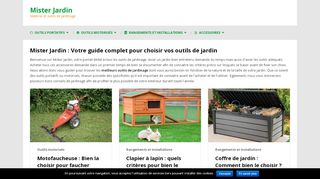 Opérer des choix judicieux de matériels de jardinage