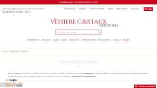 Boutique de vente en ligne d’objets en Daum