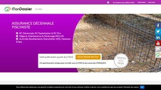 Sociétés d’assurance décennale pisciniste