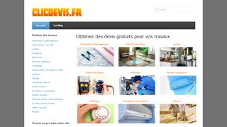Clicdevis, le devis idéal travaux de maison