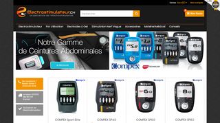 Vente en ligne d’appareils d’électrostimulation