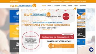 Formation en immobilier à Suptertiaire