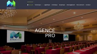 Event et planning avec m-tech events