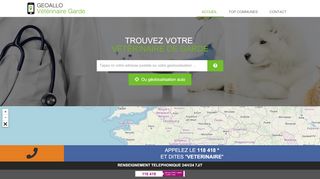 Trouver le vétérinaire de garde