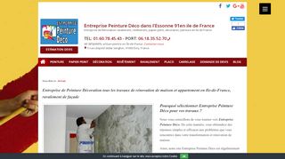 Votre entreprise de peinture à Mennecy