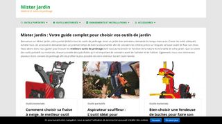 Opérer des choix judicieux de matériels de jardinage