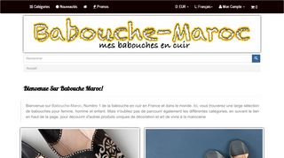 Babouche Maroc: Le spécialiste de la Babouche Cuir En France et Dans le Monde
