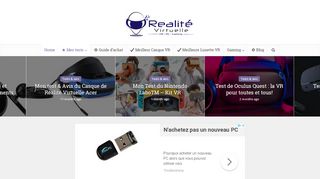 Tout sur le casque de réalité virtuelle
