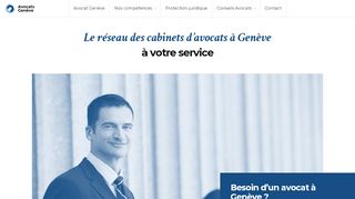 Joindre des avocats à Genève en Suisse