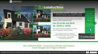 Constructeur maison individuelle DBL Constructions