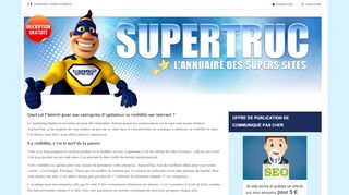 Annuaire généraliste de la performance SEO