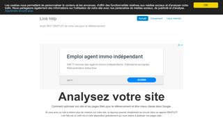 Link http Audit SEO de site ou celui d’un client