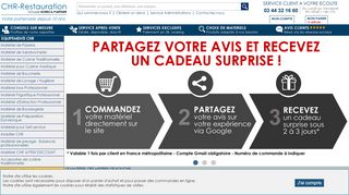 CHR Restauration : matériel pour les restaurants
