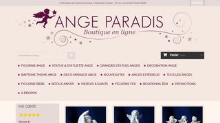 Ange Paradis, la boutique en ligne des Anges