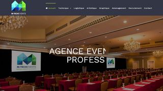 Event et planning avec m-tech events